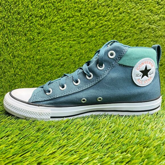 Converse Chuck Taylor All Star Womens Size 9.5 Green Athletic Shoes Sneakers - Picture 2 of 10